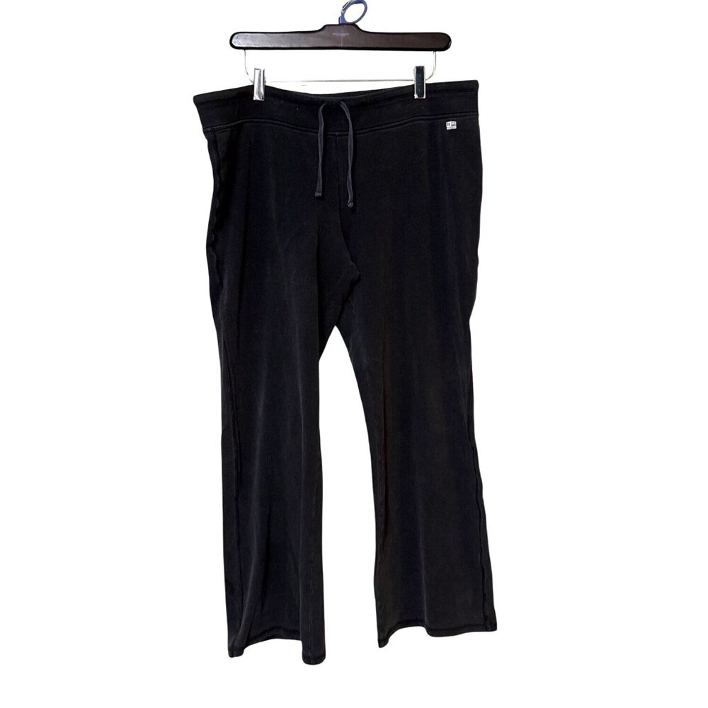 Polo‎ Jeans Co Ralph Lauren Black Lounge Pants Large Stretch Cotton